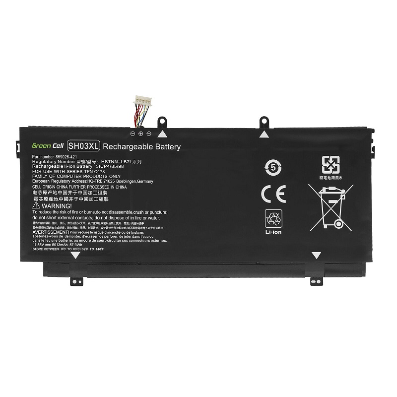 Bateria para HP Spectre x360 13-AC000NJ 13-AC000NL 13-AC000NN 13-AC000NP