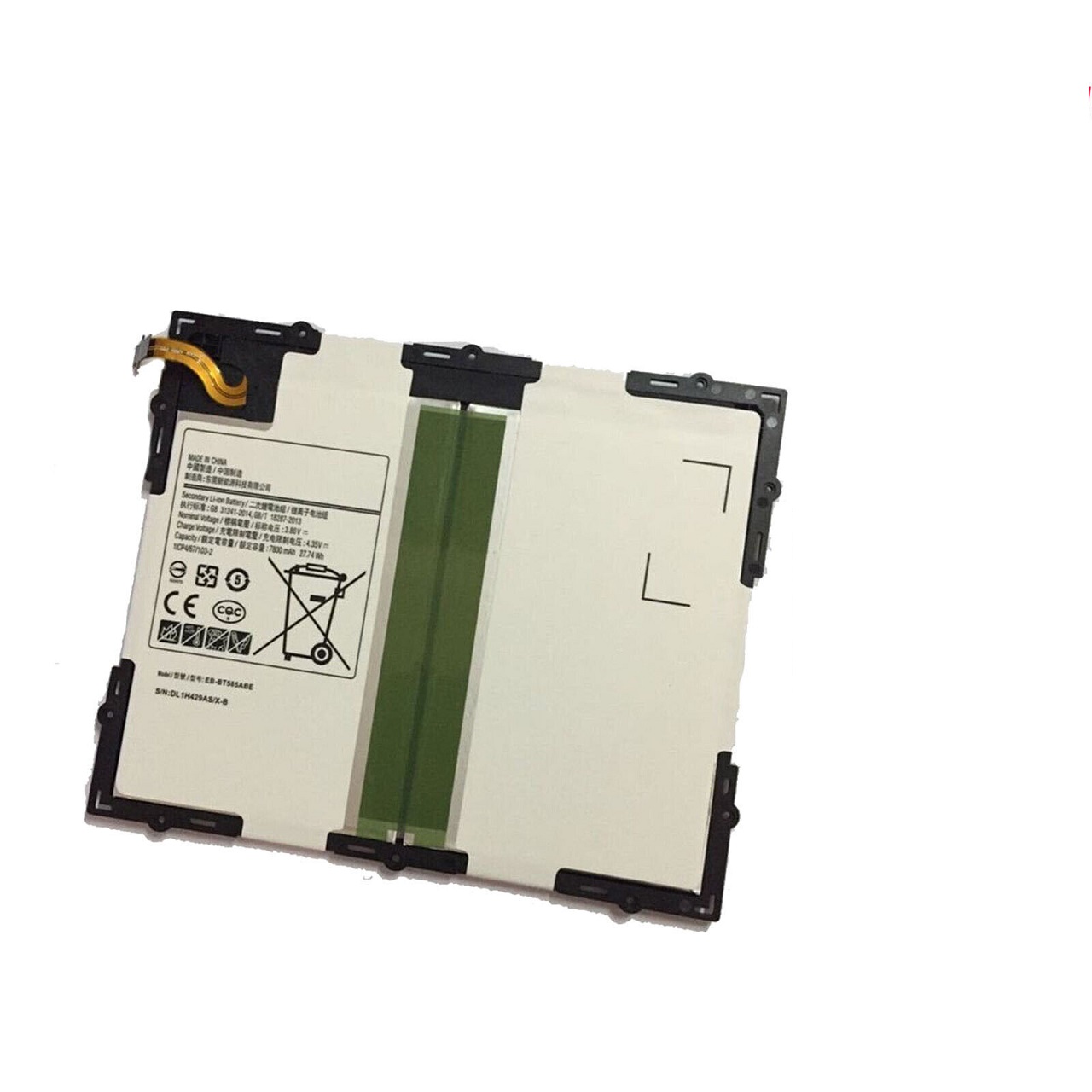 EB-BT585ABA Samsung SM-T580 SM-T585 Galaxy Tab A 10.1 Bateria compativel