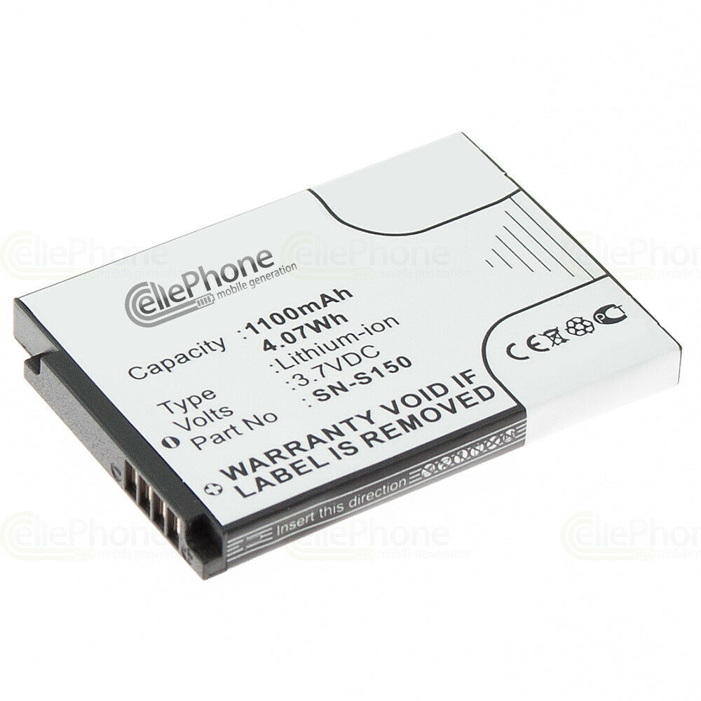 Bateria para 3,7V Li-Ion Philips Avent 996510061843 N-S150 SN-S150 Babyphone
