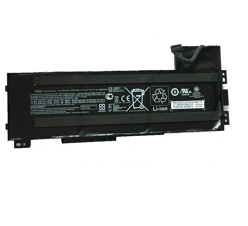 Bateria para VV09XL HP ZBook 15 G4 G3 17 G3 HSTNN-DB7D 808398-2C1 808452-001