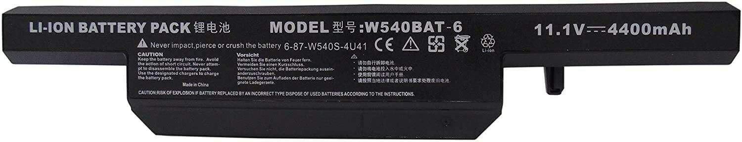 Bateria para W540BAT-6 Clevo W540EU W54EU W550 W550EU W55EU W540